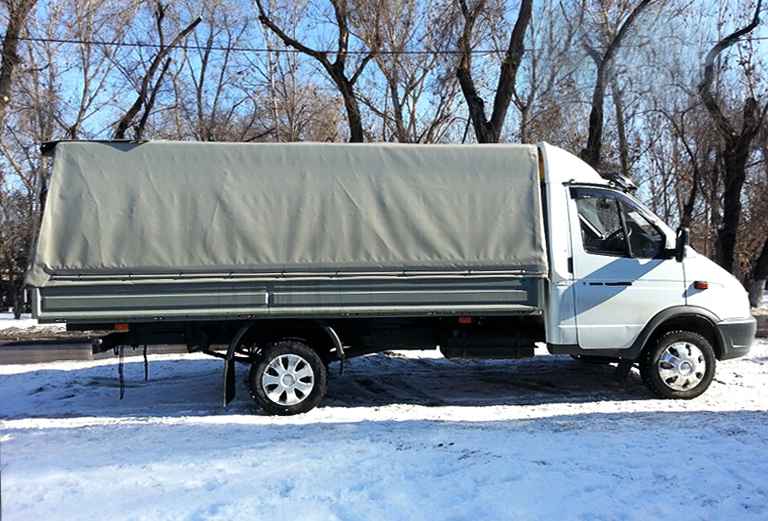 Заказать грузовую газель для отправки вещей : Вещи в пакетах из Томска в Юргу